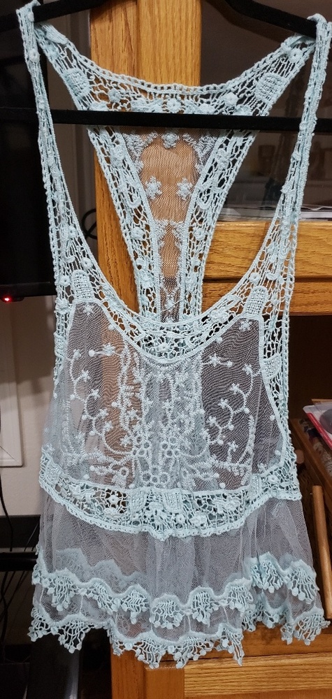 Sheer swim cover